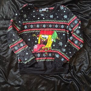 SpongeBob SquarePants Black and Red Kids Pajama Top